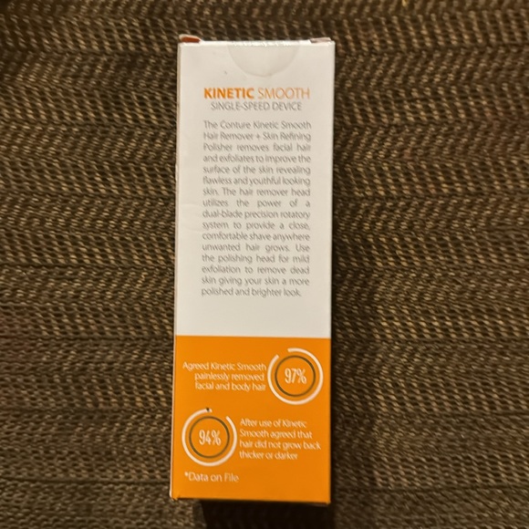 NWT LUMINESS CONTURE KINETIC SMOOTH DEVICE Facial Hair Remover Razor Exfoliator - Picture 2 of 5